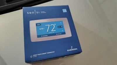 Emerson Sensi Touch Smart Thermostat- Silver (ST75S) - Image 1 of 2