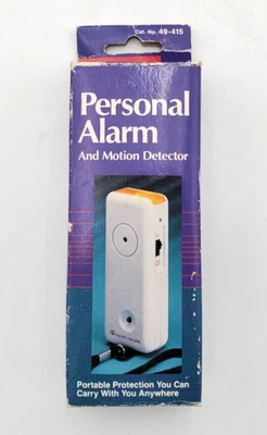 Vintage Safe House Brand Personal Motion Sensor Alarm Model 49-419 Tested - Image 1 of 4