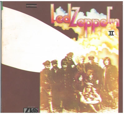 Led Zeppelin II Atlantic SD 8236 original LP cover only (no record) error double - Imagem 1 de 3