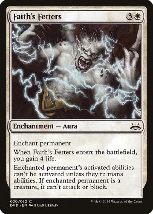 Faith's Fetters - Light Play MTG Duel Decks: Anthology - Image 1 of 1