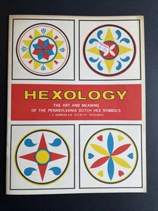 1964 Hexology Book Pennsylvania Dutch Hex Symbols Art and Meaing Herrera - Picture 1 of 10