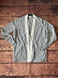 ZARA Gray Open Front Cardigan Men’s Size Medium - Picture 1 of 15