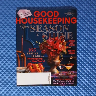 GOOD HOUSEKEEPING MAGAZINE - NOVEMBER / DECEMBER 2024 - YOUR SEASON TO SHINE NEW - Image 1 of 2