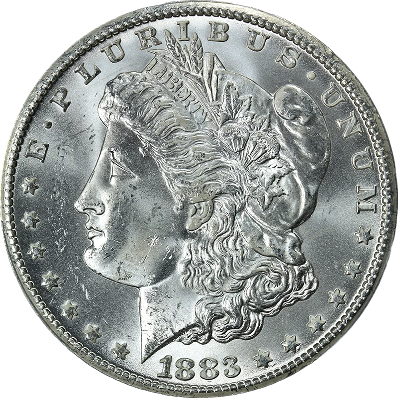 MS 64 Graded 1883 Year Morgan US Dollars (1878-1921) for sale | eBay