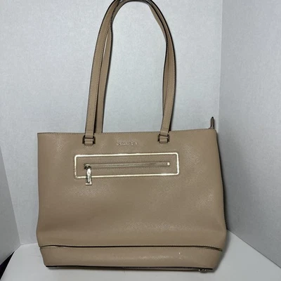 Michael Michael Kors Frame Out Large North South Tote Bag in Oyster  - Image 1 of 4