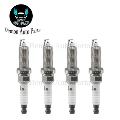  4pcs Spark Plug For 2007-2012 2013-2016 Nissan Sentra 1.6L 1.8L 2.0L 2.5L L4 - Image 1 of 4