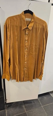 Paul Stuart Men's Long Sleeve Button-Up Shirt linen Italy - Beige  - Image 1 of 3