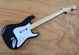 Untested PS3 Rock Band Guitar Fender Stratocaster Harmonix 822151 PARTS/REPAIR - Picture 1 of 4