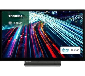 TOSHIBA 24WK3C63DB 24 Inch Smart HD Ready HDR LED TV Amazon Alexa HDMI WIFI - Picture 1 of 4