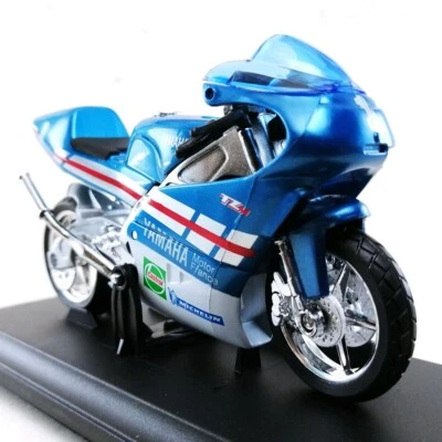 1994 Yamaha TZ-250M Motorcycle Die-cast Model Welly 1:18 Scale Toy Collection #1 - Image 1 of 4