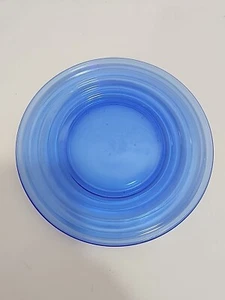 Hazel Atlas “ Moderntone” Cobalt dinner plate - Picture 1 of 3