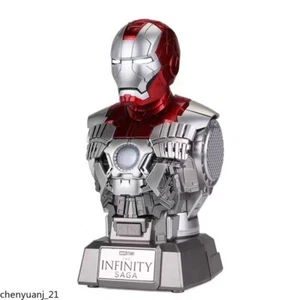 Marvel Iron Man MK5 Cofre Súper Sonido Puede Hacer La Decoración Coleccionar Modelo Regalo - Imagen 1 de 7