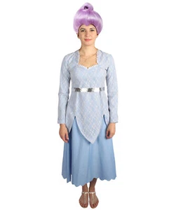 Adult Women's Animated Fantasy Movie Fairy Godmother Cosplay Bundle - Picture 1 of 12