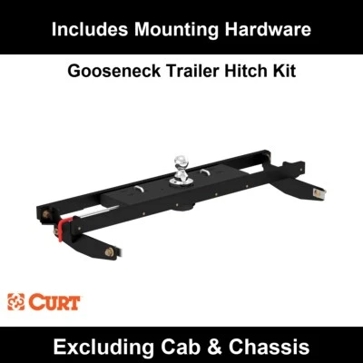 Kit de enganche de cuello de cisne CURT para GMC Sierra 3500 HD 2011-2019 (Excl. Cabina y chasis) Foto 1 de 4