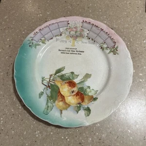 1924 Herman’s Cut Rate Hardware Advertising Calendar Plate Detroit Michigan - Picture 1 of 9