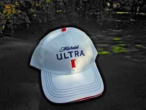 ¡NUEVO SIN ETIQUETAS! PROMOCIÓN MICHELLOB ULTRA ANHEUSER BUSCH GORRA CERVEZA SOMBRERO, GOLF, ETC. - Imagen 1 de 11