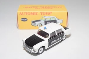 A40 1:43 STHUBERT92 AUTOMATIC TOYS 536 PEUGEOT 404 POLICE EXC. BOXED RARE - Picture 1 of 7
