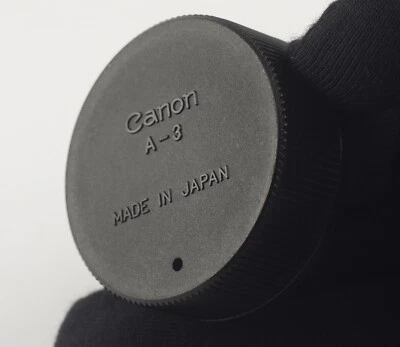 REAR LENS CAP A-3 m39 ORIGINAL VINTAGE CANON LOGO - Image 1 of 3