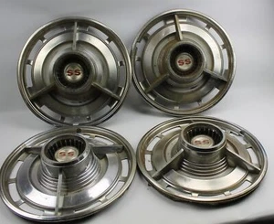 Vintage Chevy Impala, Nova Super Sport Hub Caps Original Used - Picture 1 of 6