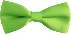 New Poly Boy's Soild banded Bowtie - Picture 1 of 2