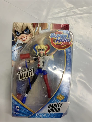 Mattel DC Super Hero Girls Harley Quinn with Mallet 6" Action Figure Cover