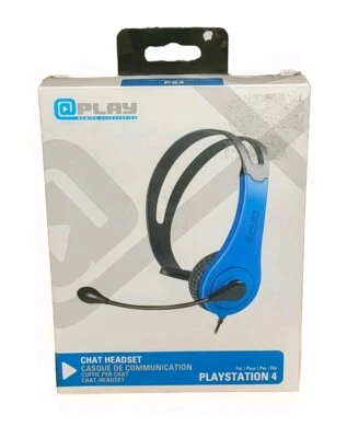 PlayStation 4 Chat Adjustable Headset PS4 Gaming Headphones, model #5B06042MW - Image 1 of 4