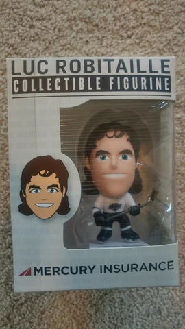 Luc Robitaille Bobblehead Los Angeles Kings 2017 Collectible Figurine Cover