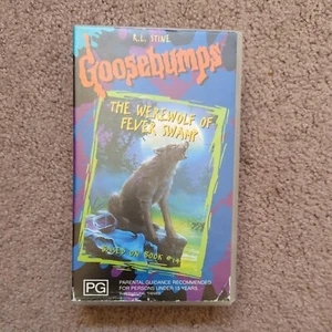 Goosebumps VHS - The Werewolf of Fever Swamp - Picture 1 of 4