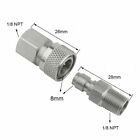 Upgraded Spool Paintball PCP 8mm Quick Release Connector 1/8NPT Male and Female