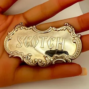 Gorham Vintage 925 Sterling Silber Karaffe Schnaps Anhänger Scotch 2,75" (11,7g) - Bild 1 von 3