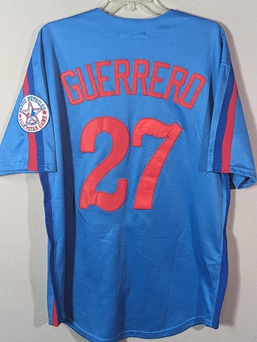 Vladimir Guerrero 2002 Montreal Expos MLB Mitchell&Ness Cooperstown Jersey Sz 44 Cover