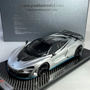 1/18 Peako McLaren 720S Novitec N-Largo versión plateada con base de carbono - Imagen 1 de 2