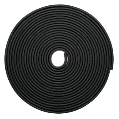 Push-on Rubber Seal Strip Car Door Bonnet Boot Edge Protector Weatherstrip 15ft - Image 1 of 4