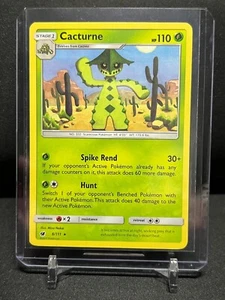 Cacturne 6/111 Rare Pokémon 2017 Crimson Invasion - LP - Picture 1 of 1