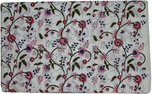 Print_018 Hand Block Fabric Cotton Dress Material Running Fabric 5 Yard (2k25) - Picture 1 of 5