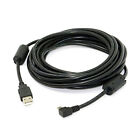 Mini USB B Type 5pin Male Right Angled 90 Degree to USB 2.0 Male Data Cable with