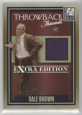 2007 Donruss Elite Extra Edition Throwback Threads /500 Dale Brown #TT-DB.2