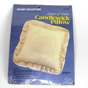 Pillow Kit Vintage Colony Collection Grapes Of Wrath Candlewick 1788 - Bild 1 von 4