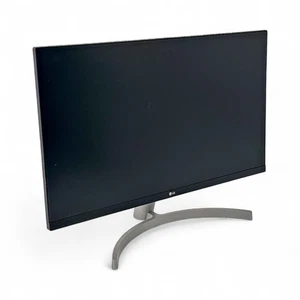 LG 27" FHD IPS 1080p 3-Side Borderless Monitor 75Hz 1ms AMD Freesync 27MN60T-W - Picture 1 of 2