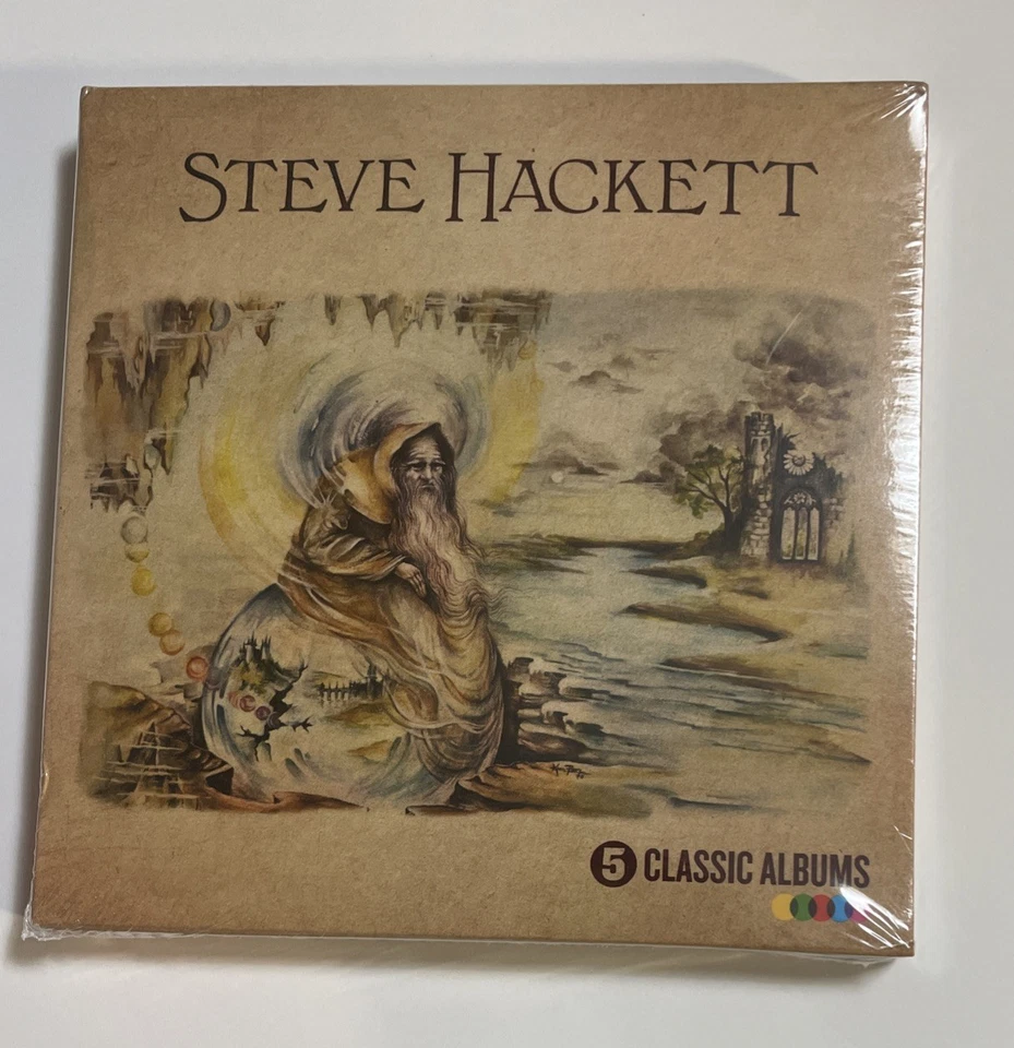 5 Classic Albums Cd Box Set By Steve Hackett SEALED - Image 1 of 4
