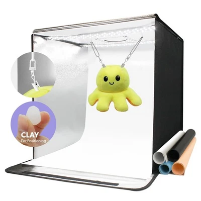 LimoStudio 24 x 24 inch (New Model) LED Light Box Photo Shooting Tents, 120 L... - Image 1 of 4