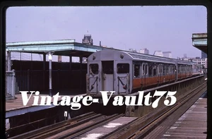 ORIGINAL SLIDE MBTA MTA BOSTON SUBWAY 01147 DOVER KODACHROME 1970 - Picture 1 of 1