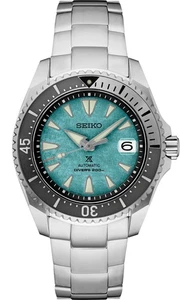 Seiko Prospex Cave Diver Shogun 43.5mm Titanium Turquoise Watch SPB353 - Picture 1 of 1