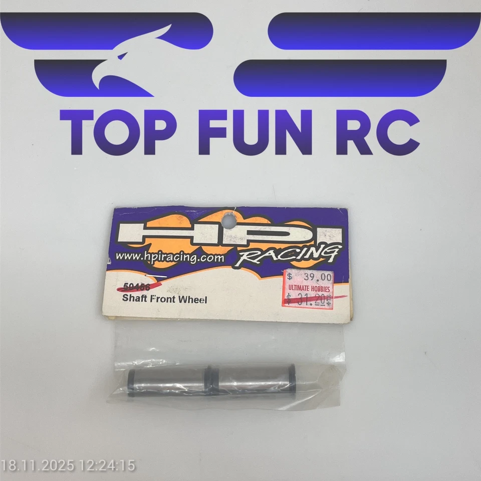 HPI 50456 SHAFT FRONT WHEEL FOR 1/8 SCALE PROCEED ON ROAD CAR VINTAGE! - Image 1 of 1