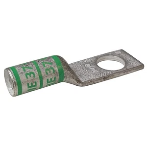 GRAINGER APPROVED 24C999 OneHoleLugCmprsnConn,Long,Green,37 24C999 - Picture 1 of 1