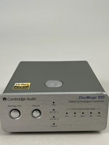 Cambridge Audio DacMagic 100 Digital zu Analog Wandler DAC (Silber) - funktionstüchtig - Bild 1 von 9