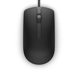 Dell MS116 Mouse USB 570-AAIS Black - Picture 1 of 4