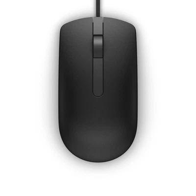 Dell MS116 Mouse USB 570-AAIS Black - Image 1 of 4