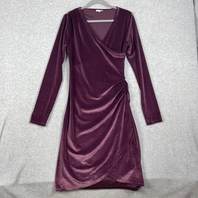 Vestido Artzia Wilfred Free de terciopelo envolvente sintético para mujer talla L caprichoso silencioso de lujo Foto 1 de 4