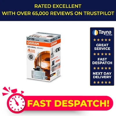 Headlight Bulb 66140 Osram 78129 78734 D1S Genuine Top Quality Guaranteed New - Image 1 of 4